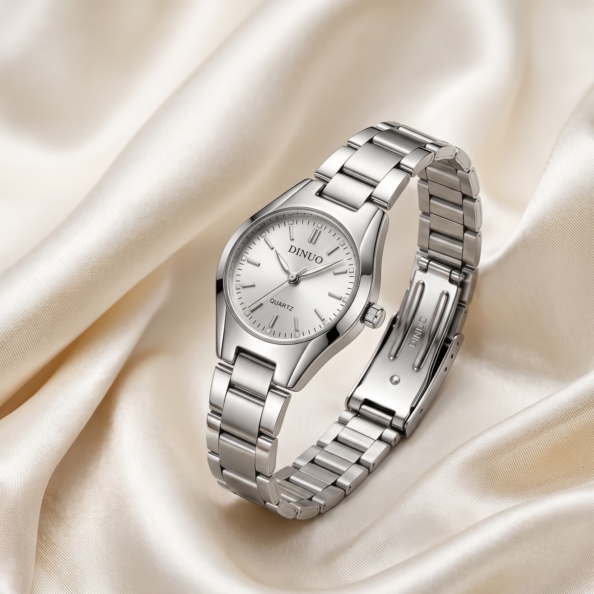 Noor Silver Glow Women's Watch 4
